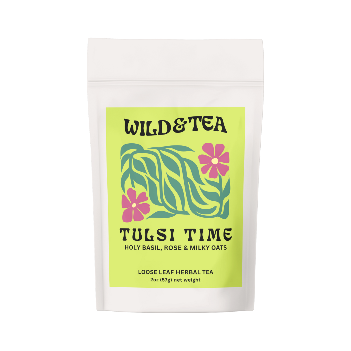 Tulsi Time Herbal Tea – WILD & TEA