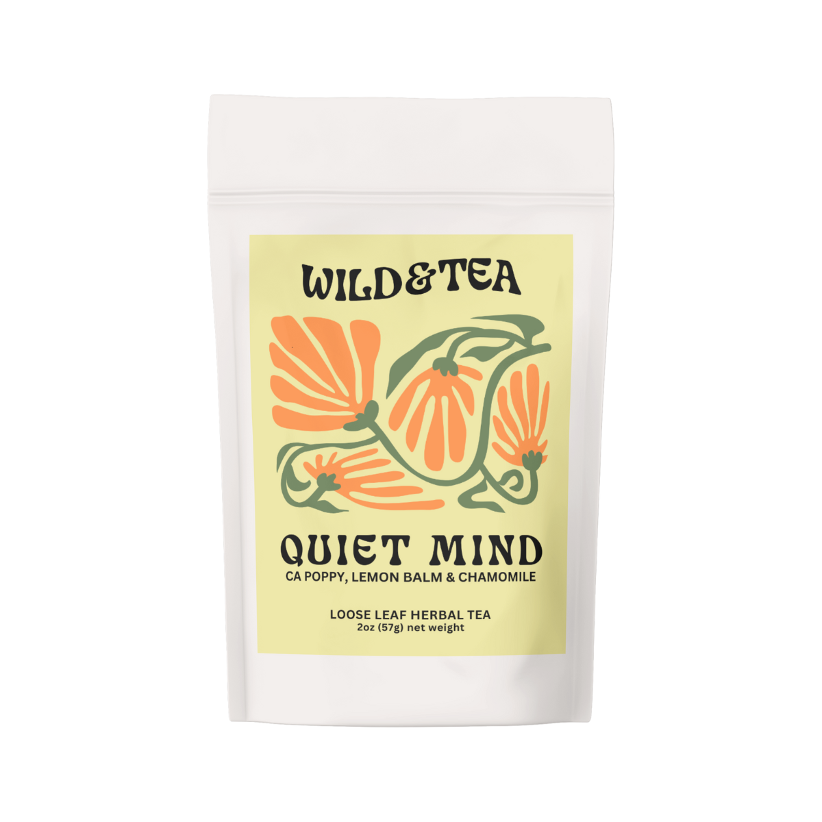 Quiet Mind Herbal Tea – WILD & TEA