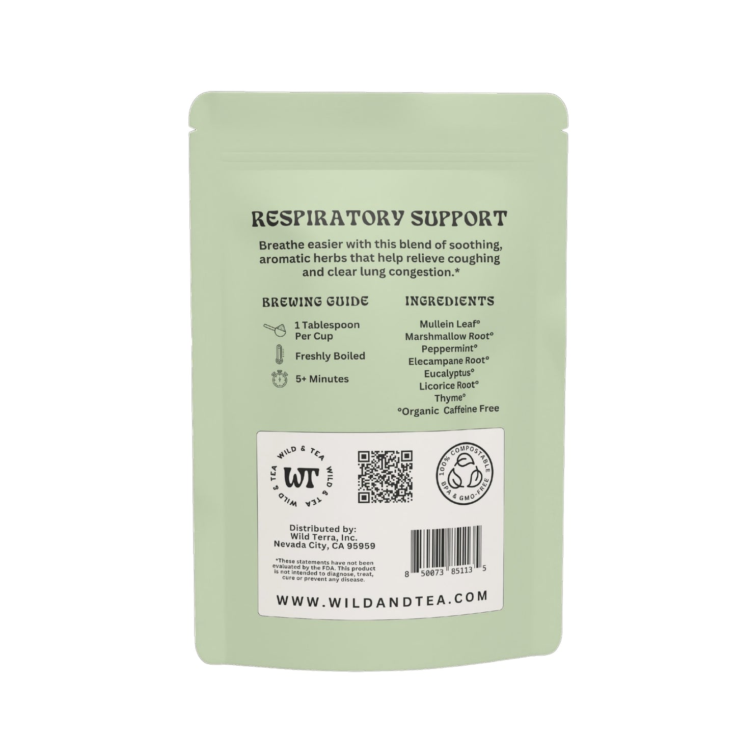 Respiratory Support Herbal Tea